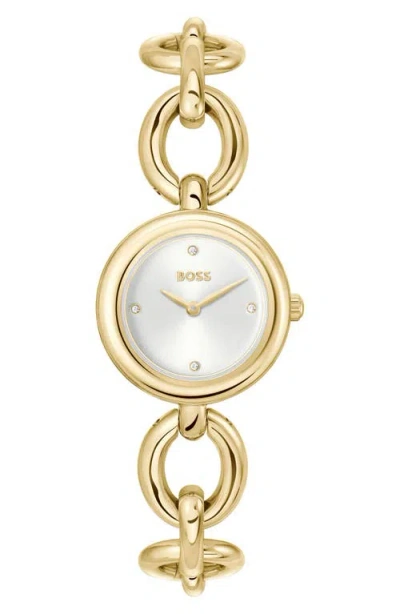 Hugo Boss Boss Live Bracelet Watch, 28mm In Silver