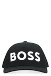 Hugo Boss Boss Logo Baseball Cap In Black