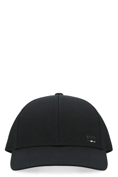 Hugo Boss Boss Logo Baseball Cap In Black