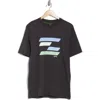 Hugo Boss Boss Logo Cotton Graphic T-shirt In Gray