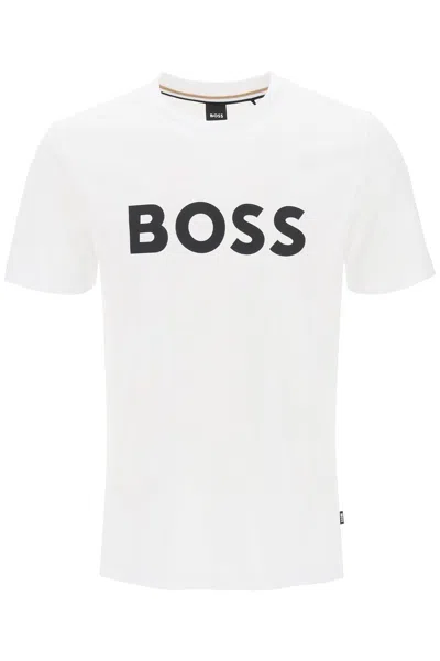 HUGO BOSS BOSS LOGO COTTON T-SHIRT