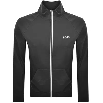 Hugo Boss Boss Lounge Authentic Full Zip Track Top Grey