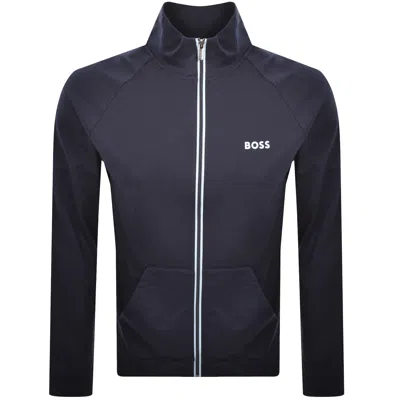 Hugo Boss Boss Lounge Authentic Full Zip Track Top Navy