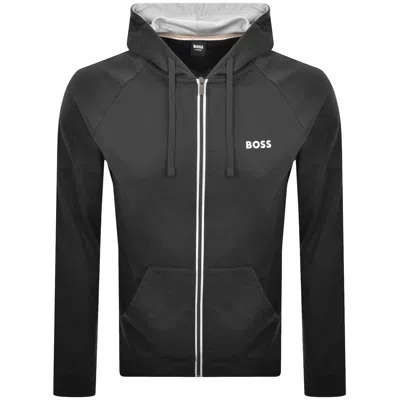 Hugo Boss Boss Lounge Authentic Hoodie Grey