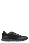 Hugo Boss Boss Low-top Sneakers In Fabric In Black