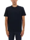 Hugo Boss Short Sleeve Crew Neck Basic T-shirt In Blue