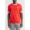 Hugo Boss Boss Lux Stretch Cotton Graphic T-shirt In White