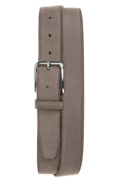 Hugo Boss Boss Madison Leather Belt In Brown
