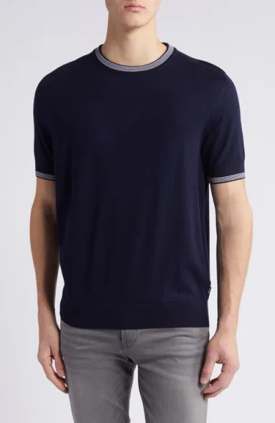 Hugo Boss Boss Mailan T-shirt In Dark Blue