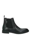 Hugo Boss Boss Man Ankle Boots Black Size 10 Leather