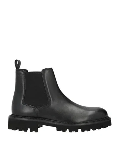 Hugo Boss Boss Man Ankle Boots Black Size 9 Leather
