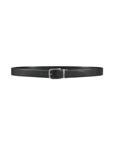 Hugo Boss Boss Man Belt Black Size 43 Leather