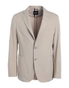 Hugo Boss Boss Man Blazer Beige Size 40 Cotton, Polyester, Elastane In Beige