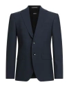 Hugo Boss Boss Man Blazer Midnight Blue Size 38l Virgin Wool, Elastane