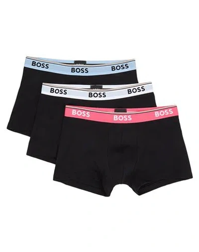 Hugo Boss Boss Man Boxer Black Size Xl Cotton, Elastane