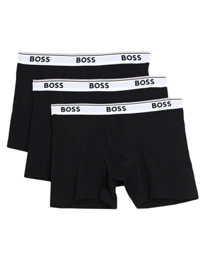 Hugo Boss Boss Man Boxer Black Size M Cotton, Elastane