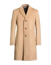 Hugo Boss Coat Hugo Men Color Beige In Nude
