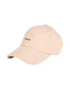 Hugo Boss Boss Man Hat Beige Size Onesize Cotton In Pink
