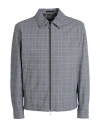 Hugo Boss Boss Man Jacket Grey Size 40 Polyamide, Elastane In Grey