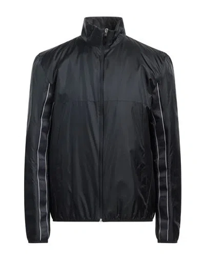 Hugo Boss Boss Man Jacket Midnight Blue Size Xxl Polyamide, Polyurethane