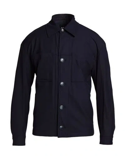 Hugo Boss Boss Man Jacket Navy Size 38 Polyester, Wool, Viscose, Elastane In Multi
