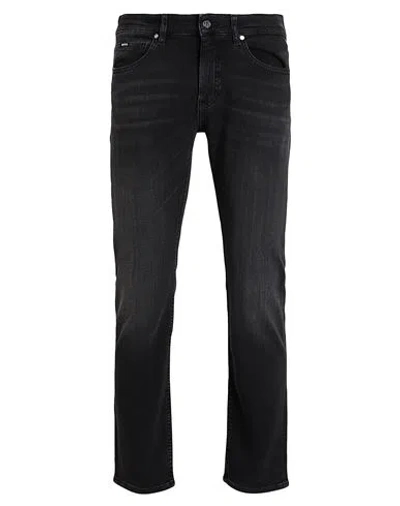 Hugo Boss Boss Man Jeans Black Size 31w-32l Cotton, Polyester, Elastane