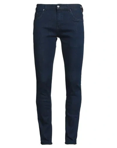 Hugo Boss Boss Man Jeans Blue Size 33w-34l Lyocell, Cotton, Textile Fibers, Recycled Polyester, Polyester