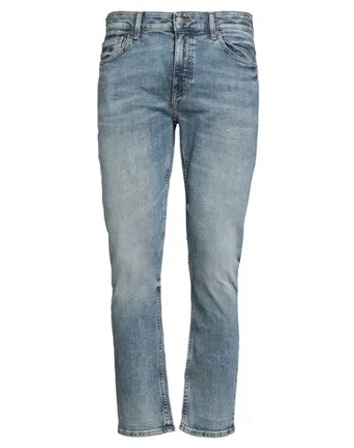 Hugo Boss Boss Man Jeans Blue Size 34w-30l Cotton, Polyester, Elastane