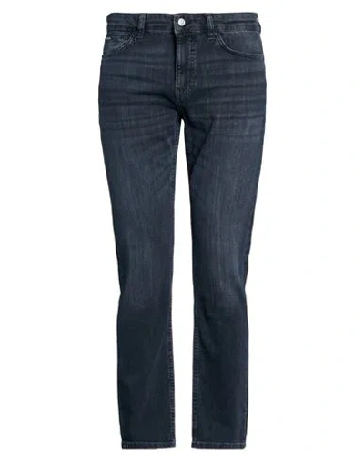 Hugo Boss Boss Man Jeans Blue Size 35w-32l Cotton