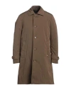 Hugo Boss Single-breasted Coat In Beige