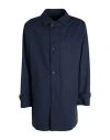 Hugo Boss Boss Jared Coat In Navy Blue