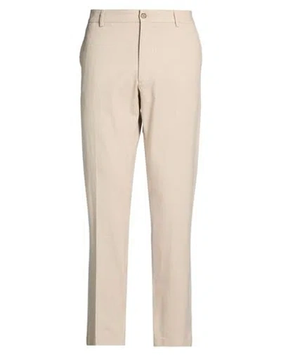 Hugo Boss Boss Man Pants Beige Size 38 Cotton, Elastane In Neutral