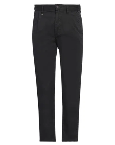 Hugo Boss Boss Man Pants Black Size 33w-32l Cotton, Elastane