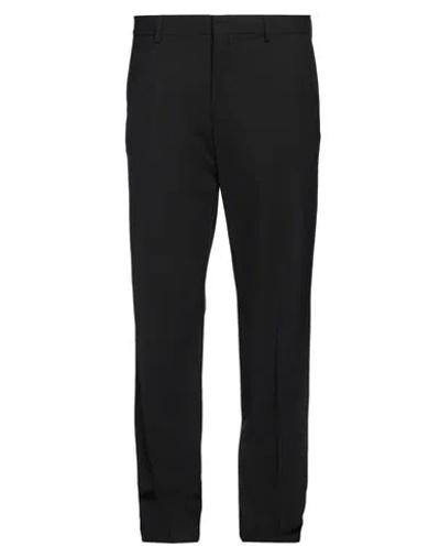 Hugo Boss Boss Man Pants Black Size 28 Virgin Wool, Elastane