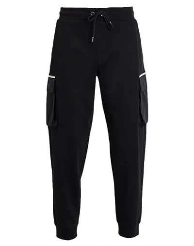 Hugo Boss Boss Man Pants Black Size Xl Cotton, Polyester