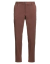 Hugo Boss Boss Man Pants Brown Size 38 Polyester, Viscose, Elastane
