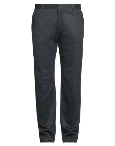 Hugo Boss Boss Man Pants Charcoal Size 40 Polyester, Recycled Cotton, Polyamide In Gray