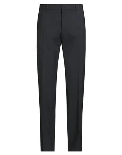 HUGO BOSS BOSS MAN PANTS CHARCOAL SIZE 40 VIRGIN WOOL, ELASTANE