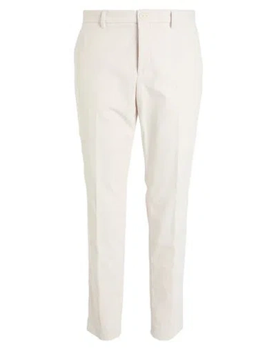 Hugo Boss Boss Man Pants Ivory Size 36 Polyester In White