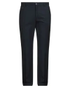 Hugo Boss Boss Man Pants Midnight Blue Size 40 Virgin Wool, Polyamide, Elastane In Blue