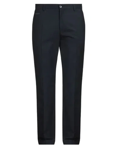 Hugo Boss Boss Man Pants Midnight Blue Size 40 Virgin Wool, Polyamide, Elastane