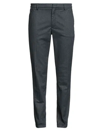 Hugo Boss Boss Man Pants Midnight Blue Size 42 Cotton, Polyester, Elastane