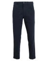 Hugo Boss Boss Man Pants Navy Size 42 Cotton, Lyocell, Elastane In Navy Blue