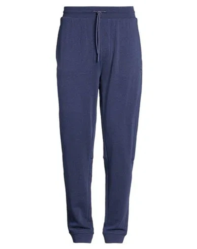 Hugo Boss Boss Man Pants Navy Size 3xl Cotton, Elastane In Blue