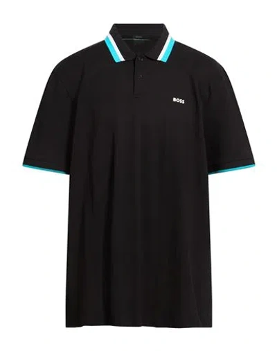 Hugo Boss Boss Man Polo Shirt Black Size 4xl Cotton