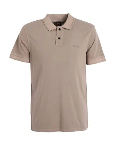 Hugo Boss Boss Man Polo Shirt Khaki Size Xl Cotton