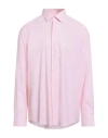 Hugo Boss Shirt Boss Men Color Pink In Pink