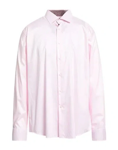 Hugo Boss Boss Man Shirt Pink Size 18 Supima