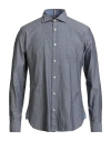 Hugo Boss Boss Roan Kent Slim Fit Button-up Shirt In Blue