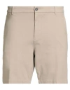 Hugo Boss Boss Man Shorts & Bermuda Shorts Beige Size 38 Cotton, Elastane In Neutral
